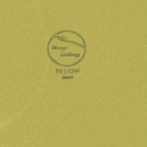 Nancy Calhoun Plate Yellow Japan Stoneware Dessert Salad Replacement Vtg - Picture 3 of 6